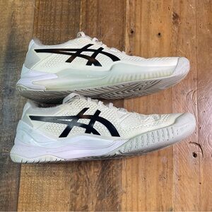 ASICS Gel-Resolution 8 Tennis Court Shoes Size 8 1042A072 Used